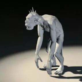 Smeagol Gollum 3d model