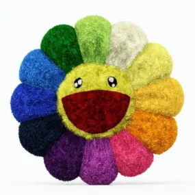 Smiling Face Pillow Toy 3d model