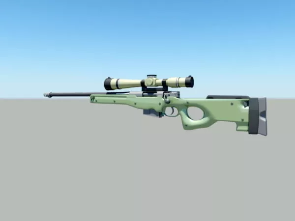 Sniper Gun 3d model Sniper Gun 3d model