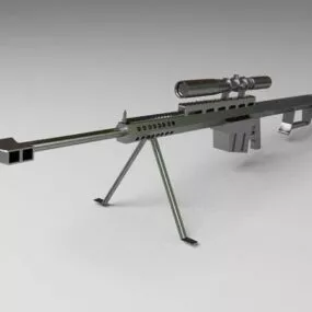 Sniper Rifle 3d model