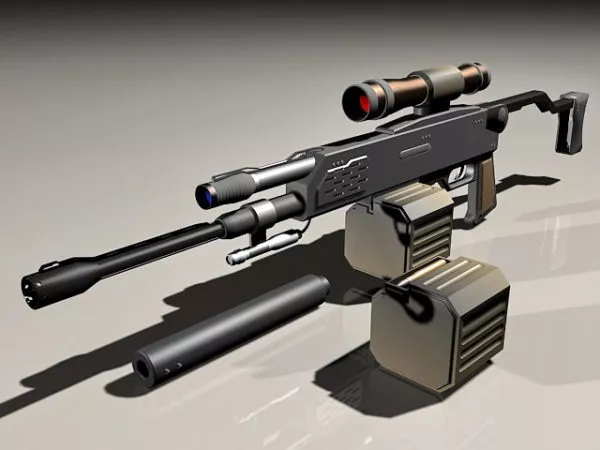 Army Sniper Rifle 3d model