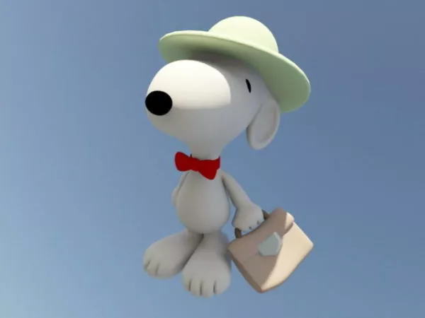 Snoopy Dog 3d model Snoopy Dog 3d model