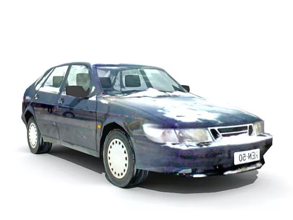 Audi A6 Sedan Silver 3d model
