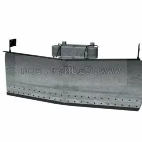 Snowplows Truck 3d model