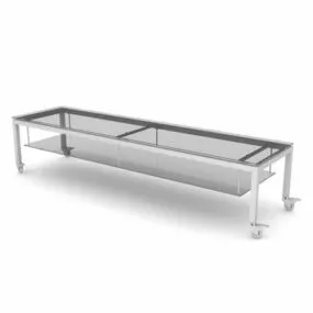 Sofa Side Table With Wheel Furniture 3d model
