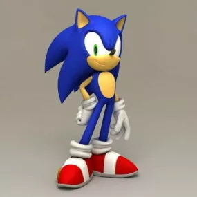 Sonic The Hedgehog 3d model