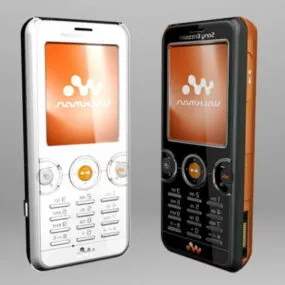 Sony Ericsson W610 3d model