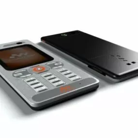 Sony Ericsson W880i Mobile 3d model