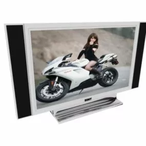 Sony Hd Tv 3d model