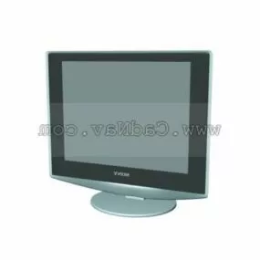 Sony Lcd 3d model
