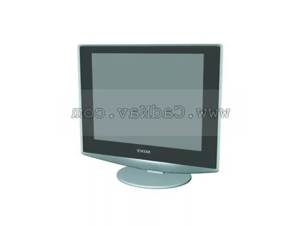 Sony Lcd 3d model Sony Lcd 3d model