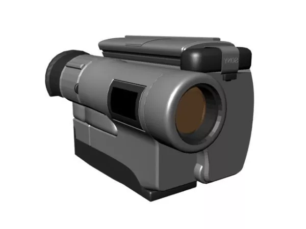 Old Camera Box 3d model