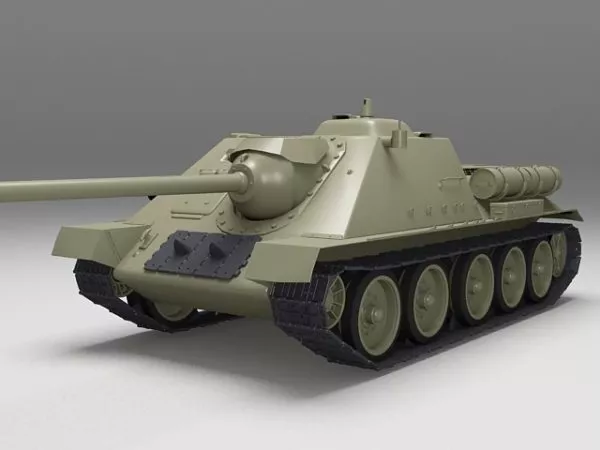 Ground Combat Tank 3d model