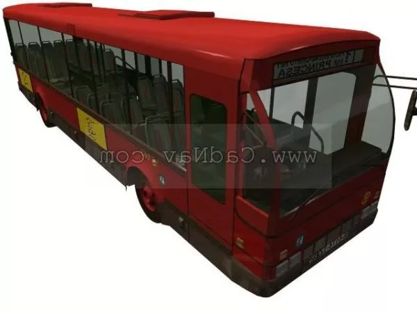 Common Bus Stop Station 3d model