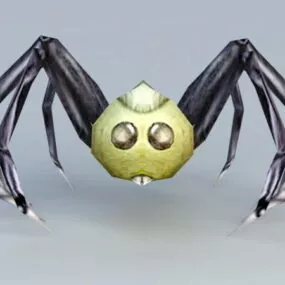 Spider Monster Rigged 3d model