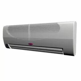 Split Type Air Conditioner 3d model