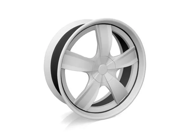 Sonic Car Wheels 3d model