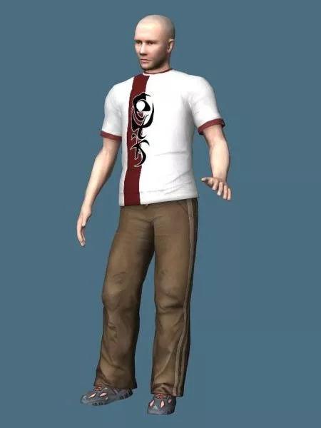 Michael Scofield 3d model