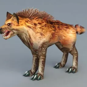 Spotted Hyena 3d model