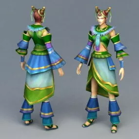 Spring Fairy 3d model
