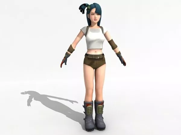 Spy Girl 3d model Spy Girl 3d model