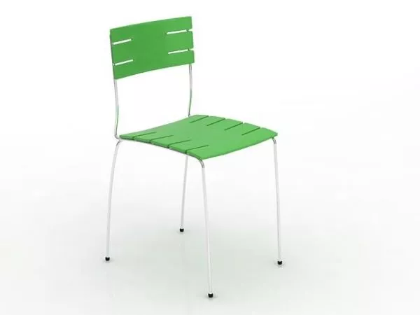Stackable Leisure Chair Furniture 3d model Stackable Leisure Chair Furniture 3d model