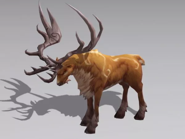 Stag Deer 3d model Stag Deer 3d model