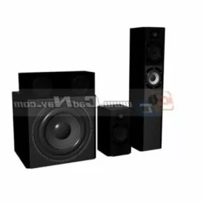 Stage Sound System 3d model
