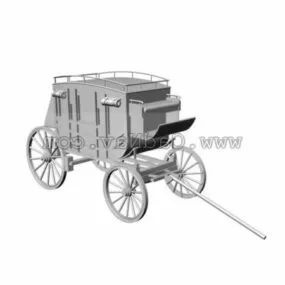 Stagecoach Jacking 3d model