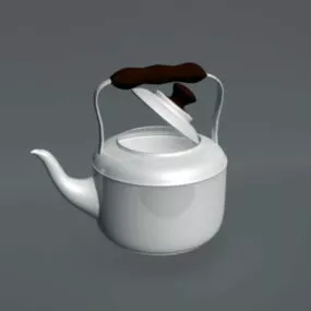 Stainless Steel Kettle 3d model