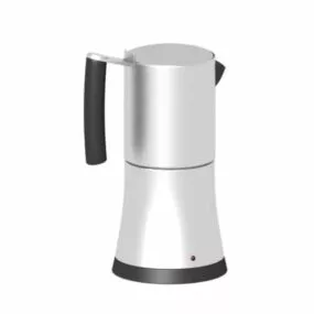 Stainless Steel Electric Kettle 3d model