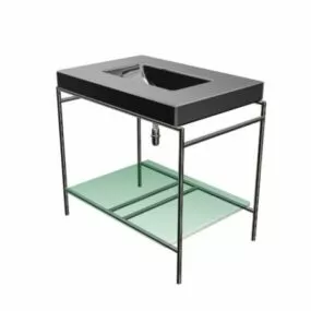 Stainless Steel Vanity 3d model