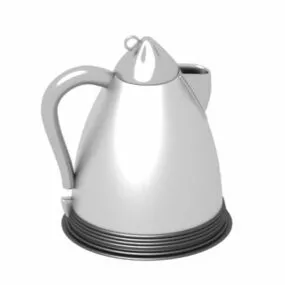 Stainless Steel Water Kettle 3d model