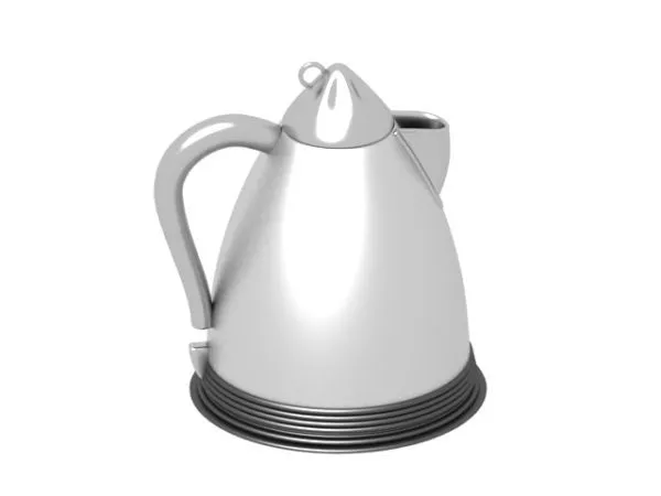 Plastic Electric Kettle 3d model