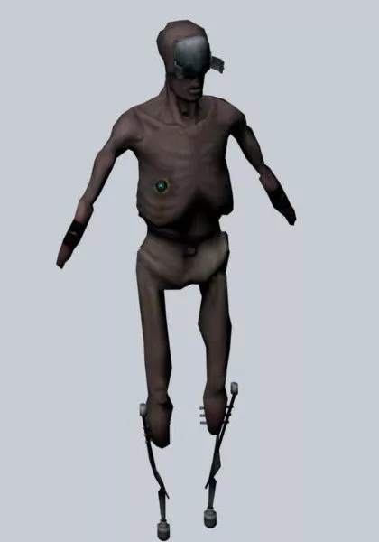 Cyborg Warrior 3d model