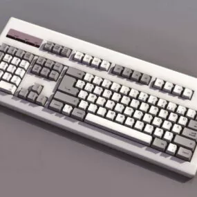 Standard Alphanumeric Keyboard 3d model