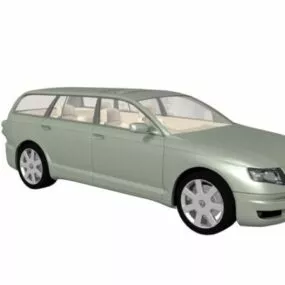 Station Wagon Concept Car 3d model
