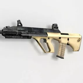 Steyr Aug Assault Rifle 3d model