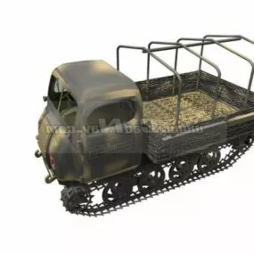 Steyr Caterpillar Truck 3d model