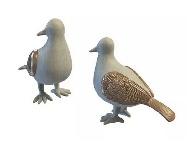Cockatiel Bird 3d model