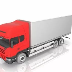 Straight Truck 3d model