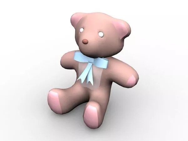 Doll Character And Dollpram 3d model