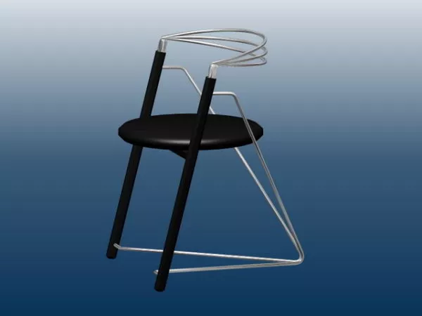 Stylish Bar Chair 3d model Stylish Bar Chair 3d model