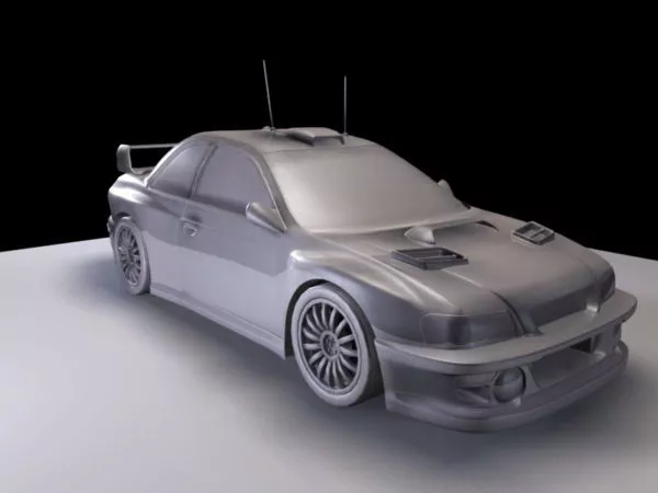 Subaru Impreza Wrx 3d model Subaru Impreza Wrx 3d model