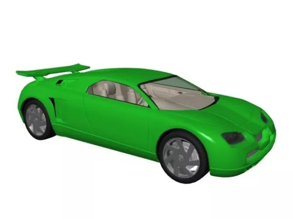 Super Sports Car 3d model Super Sports Car 3d model