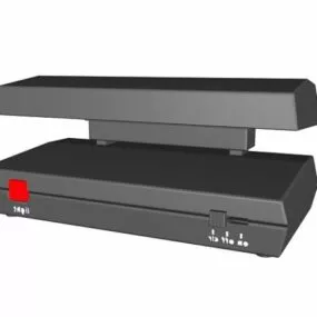 Supermarket Meat Cooling Case 3d model