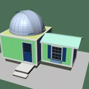 Surveillance Radar Station 3d model