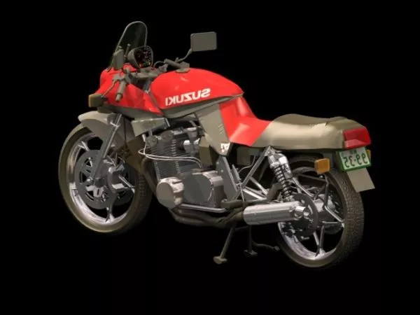 Motorcycle Classic 3d model