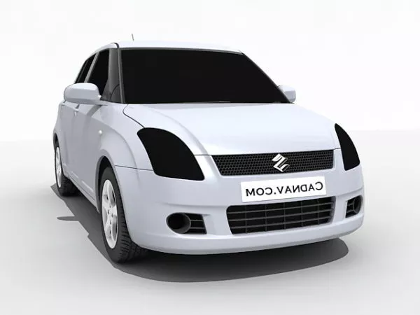 Suzuki Swift Subcompact Car 3d model Suzuki Swift Subcompact Car 3d model