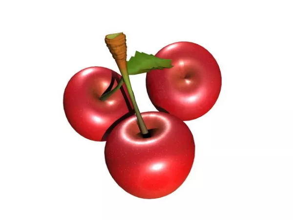 Sweet Cherries 3d model Sweet Cherries 3d model